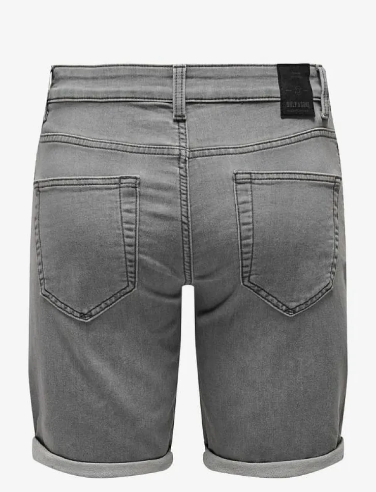 ONLY & SONS ONSPLY JOG MG 8583 PIM DNM SHORTS NOOS - Jeansshorts| Shorts