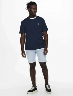 ONLY & SONS Shorts|ONSPLY LB JOG 8587 PIM DNM SHORTS NOOS - Jeansshorts