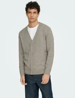 ONLY & SONS Stickat|ONSRAY REG LS CARDIGAN KNIT FRML - Koftor