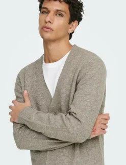 ONLY & SONS Stickat|ONSRAY REG LS CARDIGAN KNIT FRML - Koftor