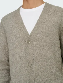 ONLY & SONS Stickat|ONSRAY REG LS CARDIGAN KNIT FRML - Koftor