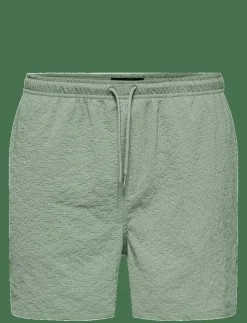 ONLY & SONS Badkläder|ONSTED LIFE SOLID SEERSUCKER SWIM NOOS - Badbyxor