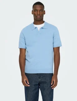 ONLY & SONS Pikéer|ONSTHY LIFE REG SS RESORT KNIT - Kortärmade pikéer