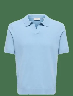 ONLY & SONS Pikéer|ONSTHY LIFE REG SS RESORT KNIT - Kortärmade pikéer