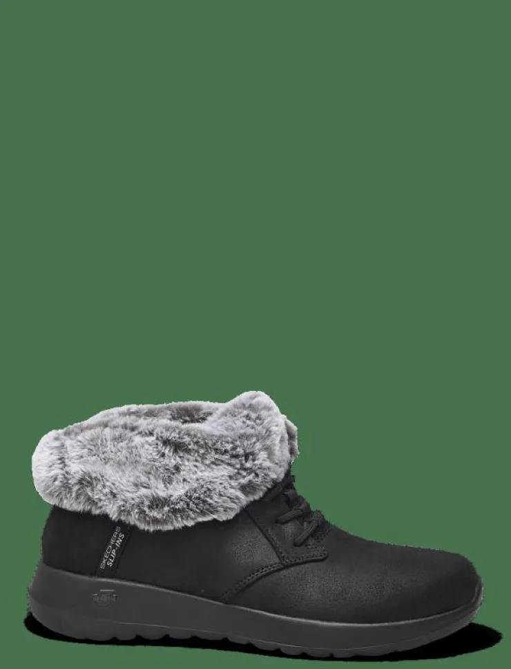 Kvinnor Skechers Varmfodrade Stövlar|ON-THE-GO JOY - COZY CHARM - Varmfodrade skor