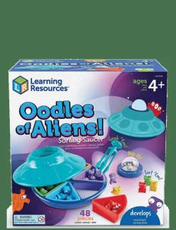 Learning Resources Oodles of Aliens!™ Sorting Saucer - Plocklådor|Barn Motorikleksaker