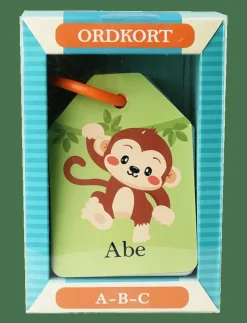 Barn Barbo Toys Barnböcker|Ordkort - Alfabetet - ABC (DK) - Pedagogisk barnbok