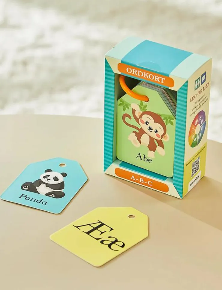 Barn Barbo Toys Barnböcker|Ordkort - Alfabetet - ABC (DK) - Pedagogisk barnbok