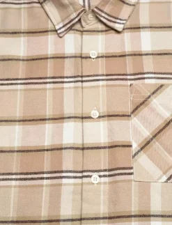 Knowledge Cotton Apparel Organic Cotton Checked Flannel Shir - Flanellskjortor| Skjortor
