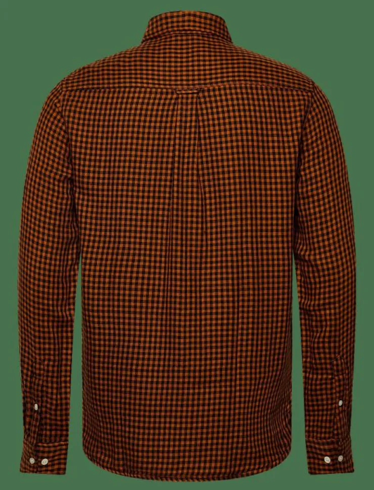 Knowledge Cotton Apparel Skjortor|Organic Cotton Checked Shirt GOTS - Rutiga skjortor