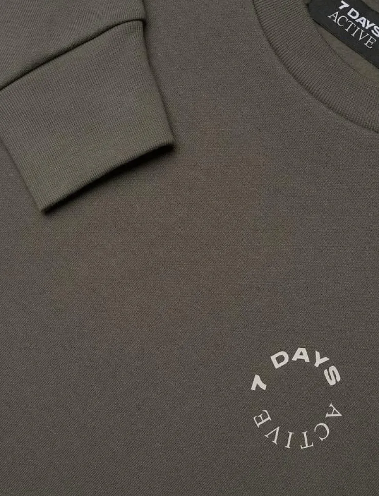Kvinnor 7 DAYS Active Sweatshirts|Sweatshirts|Organic Crewneck - Sweatshirts