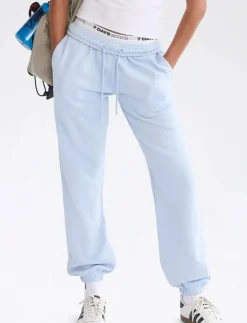 Kvinnor 7 DAYS Active Byxor|Mjukisbyxor|Organic Fitted Sweatpants - Sweatpants