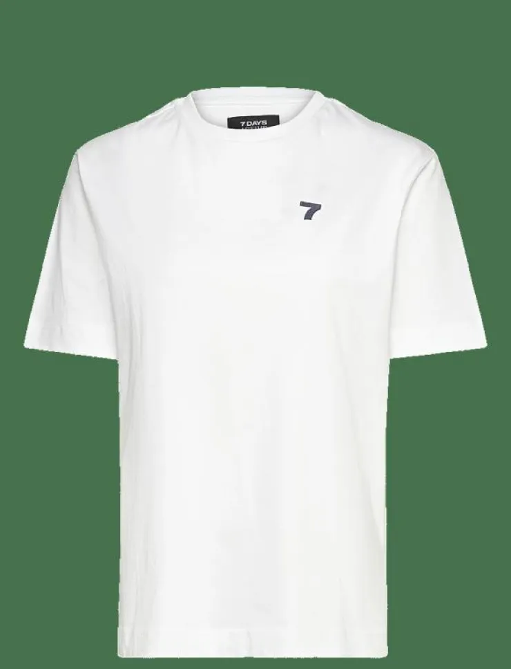 7 DAYS Active Organic Fitted Tee - T-Shirts|Kvinnor Toppar & T-Shirts