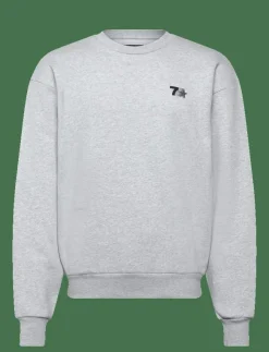 Kvinnor 7 DAYS Active Sweatshirts|Sweatshirts|Organic Graphic Regular Crewneck - Sweatshirts