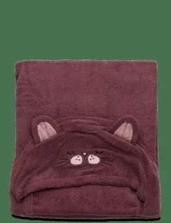 Barn Pippi Bada|Bada|Organic hooded bath towel - Handdukar