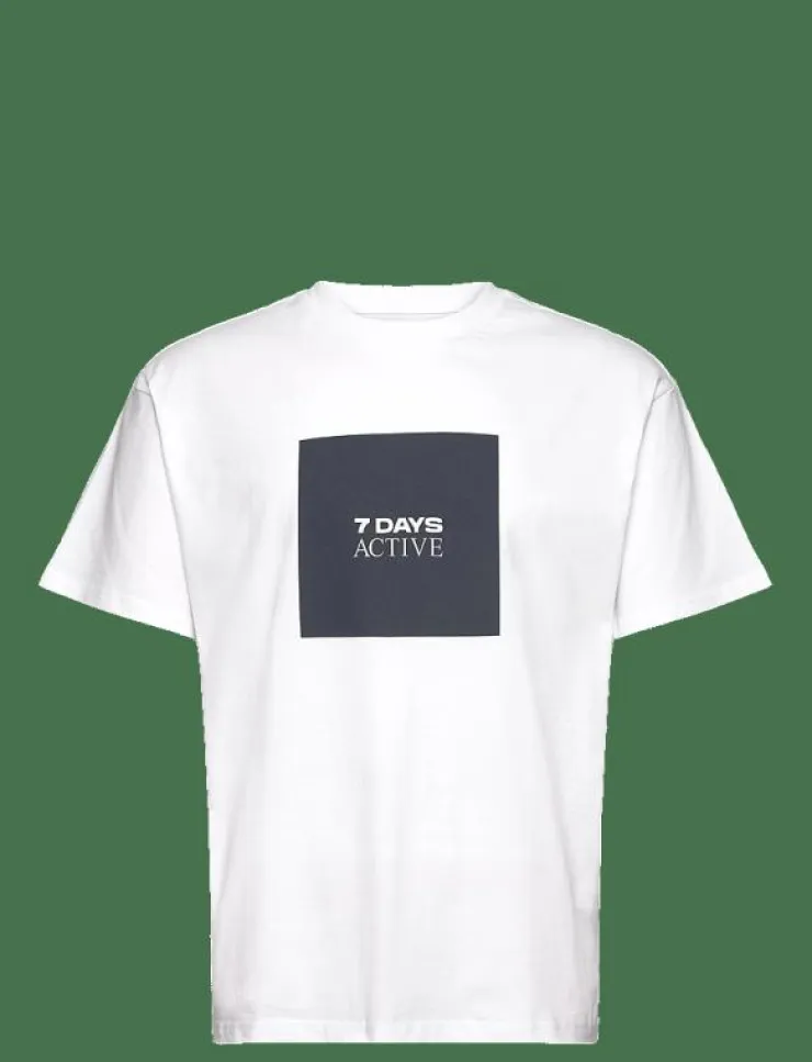 7 DAYS Active Organic Regular Box Logo Tee - T-Shirts| Toppar & T-Shirts