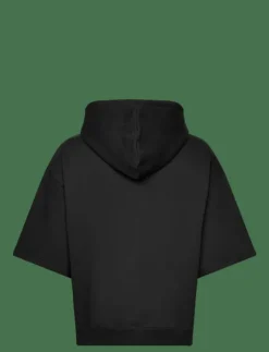 Kvinnor 7 DAYS Active Sweatshirts|Sweatshirts|Organic Short Sleeve Hoodie - Huvtröjor