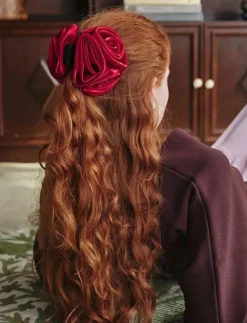 Becksöndergaard Organza Flower Hair Claw - Hårklämmor|Kvinnor Håraccessoarer