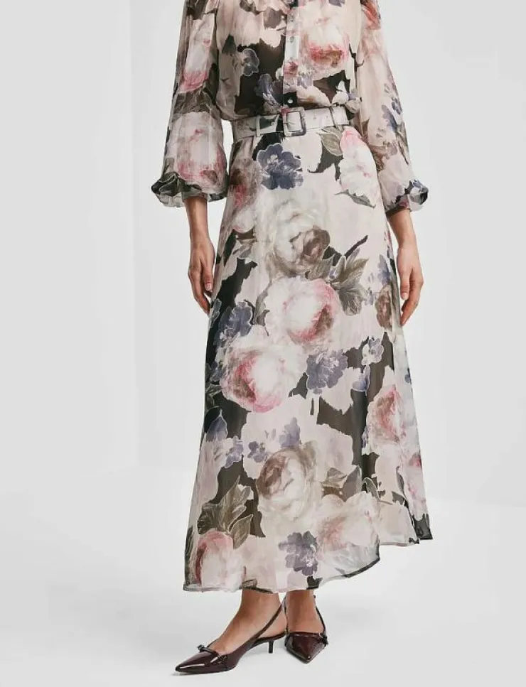 by Ti Mo Organza Maxi Skirt - Maxikjolar|Kvinnor Kjolar