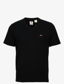 Levi's® T-Shirts|ORIGINAL HM VNECK MINERAL BLAC - Kortärmad t-shirt