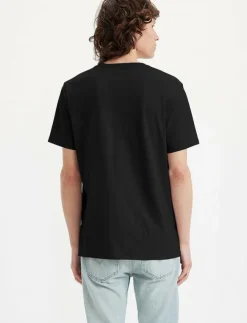 Levi's® T-Shirts|ORIGINAL HM VNECK MINERAL BLAC - Kortärmad t-shirt