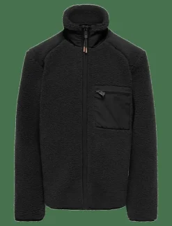 Barn ONLY & SONS Fleecekläder|OSJDALLAS SHERPA JACKET OTW VD - Jackor