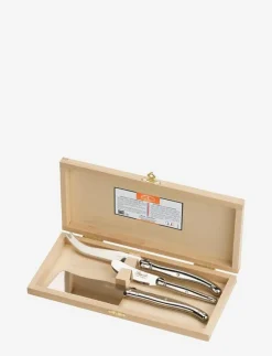 Jean Dubost Bestick|Ostset Laguiole 3 pcs set - Ostknivar
