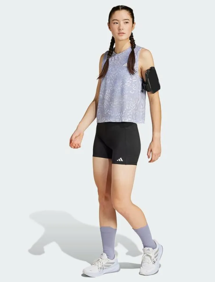 Kvinnor adidas Performance Toppar & T-Shirts|OTR E AOP T W - Linnen