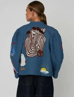 Stella Nova Out Of Office Embroidered Jacket - Tunna jackor|Kvinnor Jackor & Kappor
