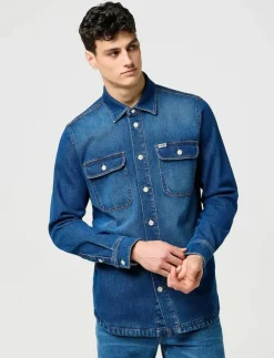Wrangler Skjortor|OVERSHIRT - Jeansskjortor