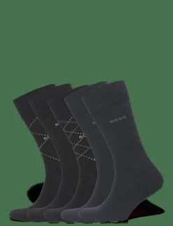 BOSS 5P GiftSet Argyle CC - Vanliga strumpor| Underkläder|Strumpor