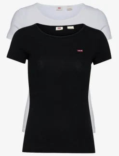 Levi's® 2PACK CREWNECK TEE NEUTRALS - T-shirts|Kvinnor Kläder|T-Shirts & Toppar