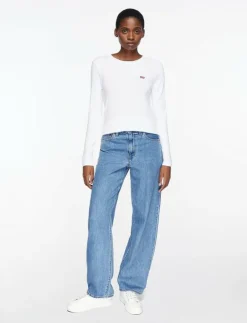 Kvinnor Levi's® T-Shirts & Toppar|2PACK ESSENTIAL LS TEE 2 PACK - Långärmade toppar