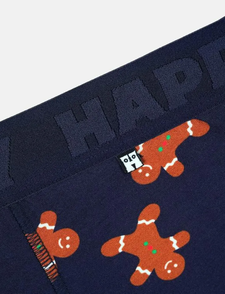 Happy Socks 2-Pack Gingerbread Short Boxers Gift Set - Boxershorts| Kalsonger