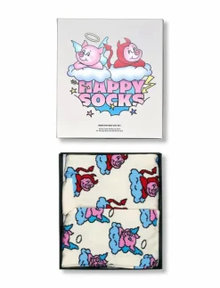 Kvinnor Happy Socks Strumpor|Strumpor|2-Pack Good Bad Pig Socks Gift Set - Sockor