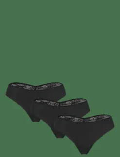 Kvinnor Hunkemöller Trosor|3-pack Invisible Thong - Brazilian trosor