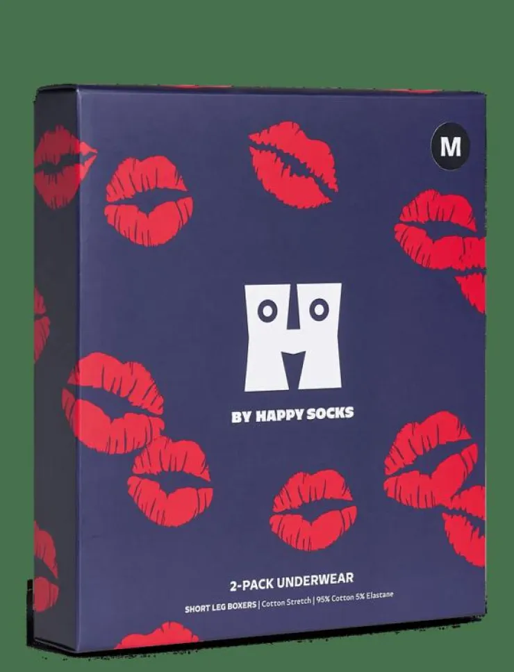 Happy Socks 2-Pack Love Short Boxers Gift Set - Boxershorts| Kalsonger