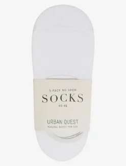 URBAN QUEST Underkläder|Strumpor|5-Pack Men Bamboo No Show Socks - Ankelstrumpor