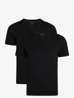 URBAN QUEST 2-Pack Men Bamboo V-neck Undershirt - Pyjamasöverdelar| Pyjamas