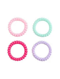 Barn Mango Håraccessoarer|Pack of 4 scrunchies - Hårsnoddar
