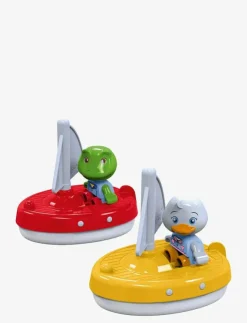 Aquaplay 2-Pack Segelbåtar med Figurer - Badleksaker|Barn Bad- & Vattenleksaker