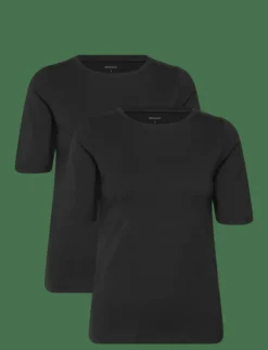 URBAN QUEST 2-Pack Women Bamboo Shortsleeved T-shirt Slim Fit - T-shirts|Kvinnor T-Shirts & Toppar