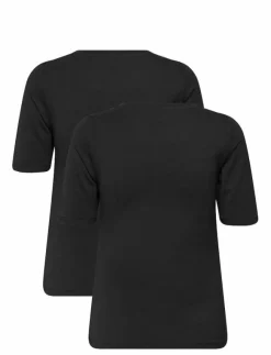 URBAN QUEST 2-Pack Women Bamboo Shortsleeved T-shirt Slim Fit - T-shirts|Kvinnor T-Shirts & Toppar