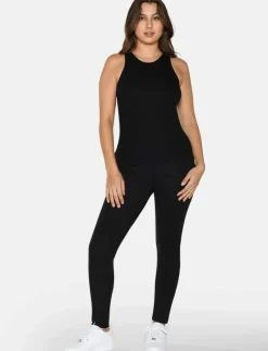 Kvinnor URBAN QUEST Kläder|T-Shirts & Toppar|2-Pack Women Bamboo Tank Top - Linnen