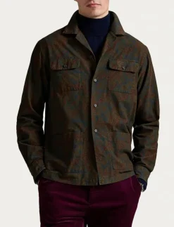 Polo Ralph Lauren Paisley-Print Oxford Overshirt - Mönstrade skjortor| Overshirts|Skjortor