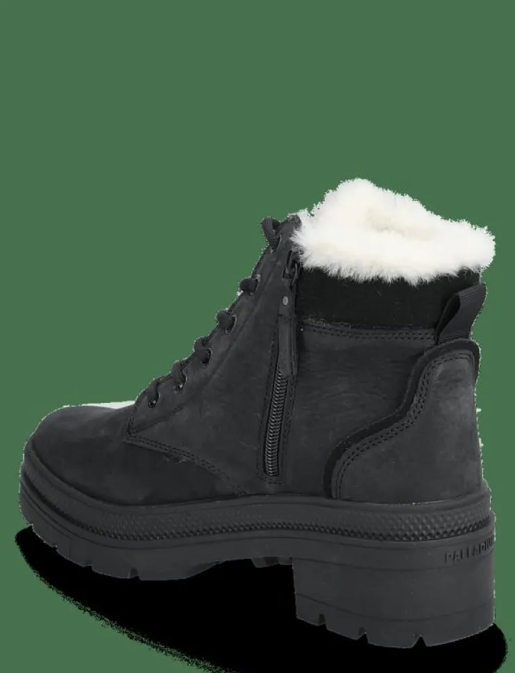 Kvinnor Palladium Varmfodrade Stövlar|PALLARISE NBK WL - Ankelboots med klack