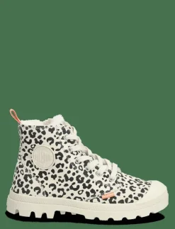 Palladium PAMPA HI ZIP WL LEO - Platta ankelboots|Kvinnor Varmfodrade Stövlar