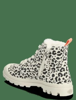 Palladium PAMPA HI ZIP WL LEO - Platta ankelboots|Kvinnor Varmfodrade Stövlar
