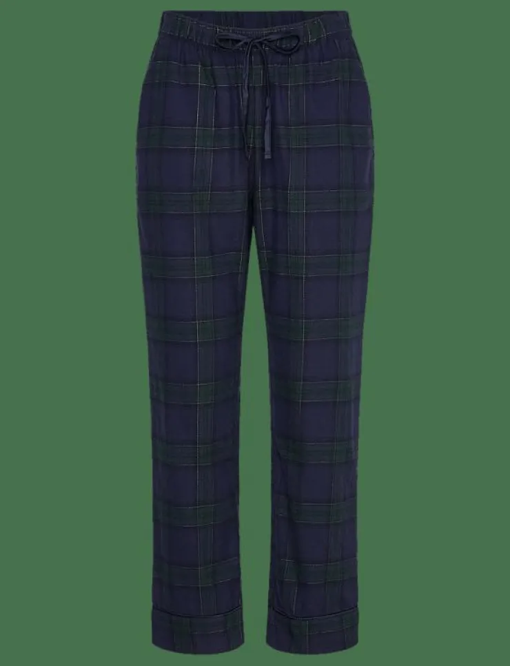 Hunkemöller PANT FLANNEL STRAIGHT CHECK - Nederdelar|Kvinnor Pyjamas & Loungewear