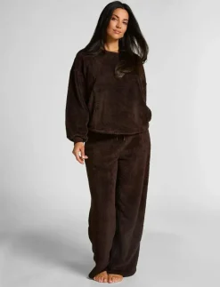 Kvinnor Hunkemöller Underkläder|Pyjamas & Loungewear|Pant Fluffy Fleece - Nederdelar